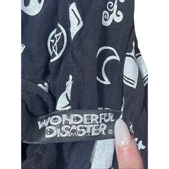 Wonderful Disaster Witchy Print Halter Dress – Fits Like‎ S - Picture 5 of 5